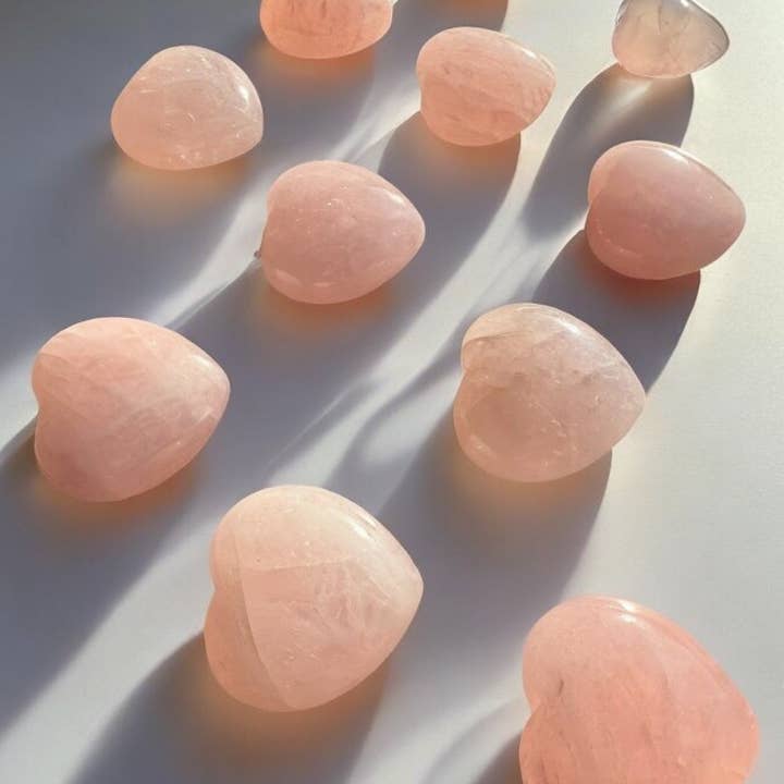 Rozenkwarts hart voor wholesale door Spiritual and Aligned