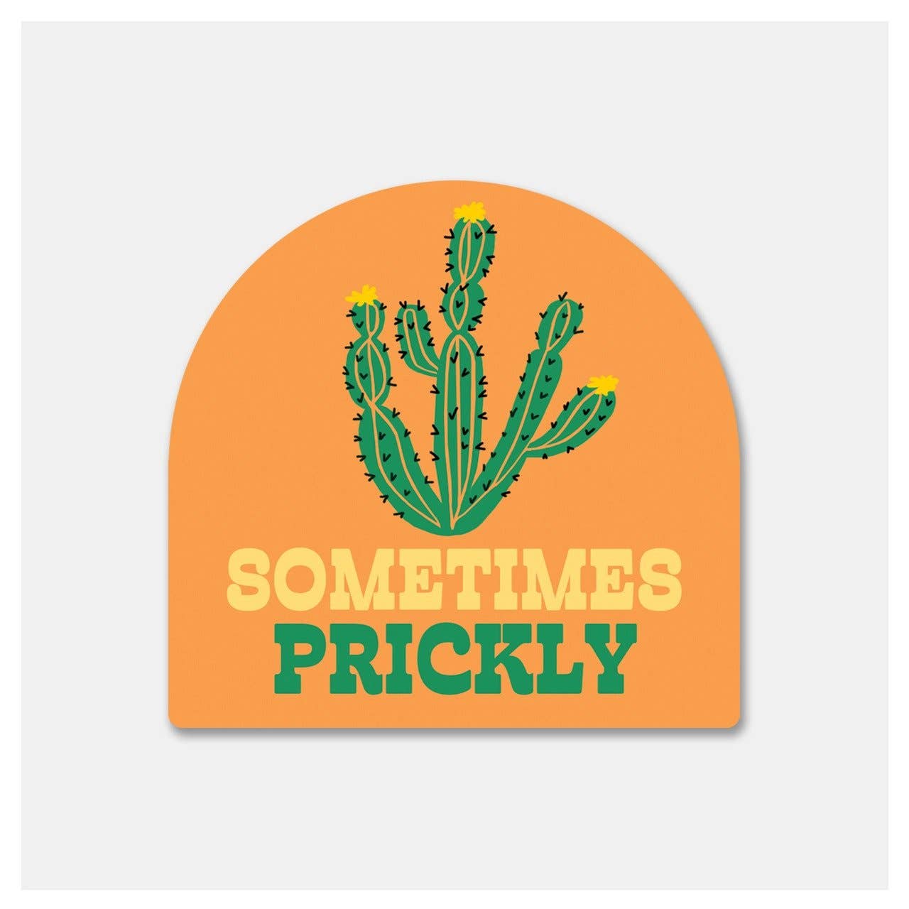Rock Scissor Paper - Wholesale Sticker - Sometimes Prickly Desert Cactus Vinyl Sticker1