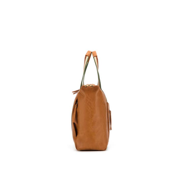 BLACK CAVIAR DESIGNS - Wholesale Weekender Bag - Women's - Tuscany Tan Travel / Work Bag