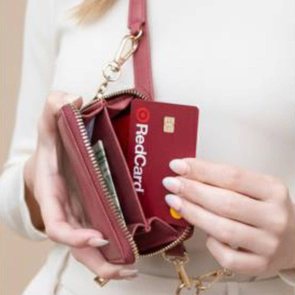 Save The Girls - Wholesale Phonecase Strap - Clip & Go Strap w/Pouch Brushed Vegan Leather18