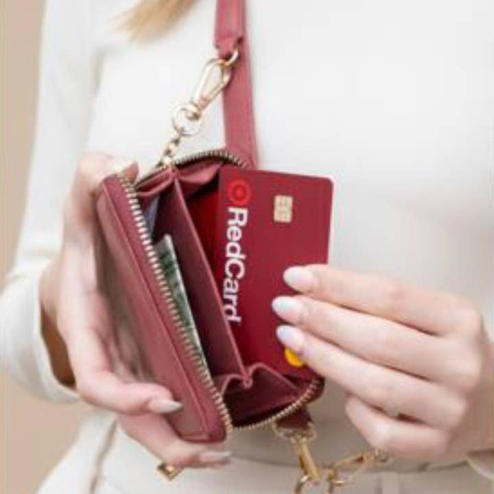 Save The Girls - Wholesale Phonecase Strap - Clip & Go Strap w/Pouch Brushed Vegan Leather18