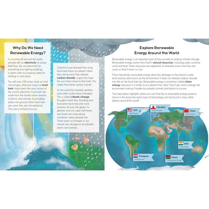 Barefoot Books - Wholesale Early Reader Book (6-8) - Planet Power: Explore the World's Renewable Energy5