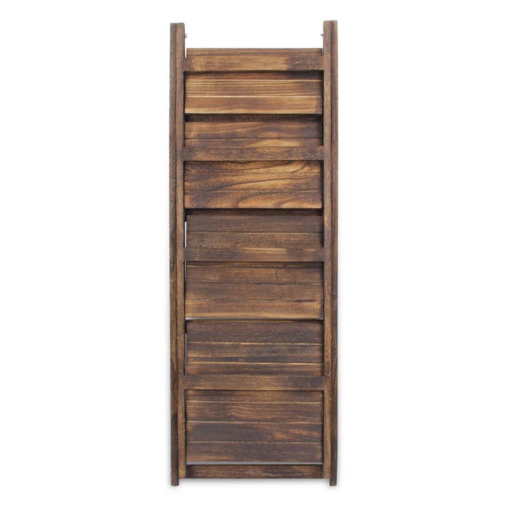 Cheungs Home Decor - Wholesale Free Standing Shelf - Foxley 4 Tier Folding Wood Shelf