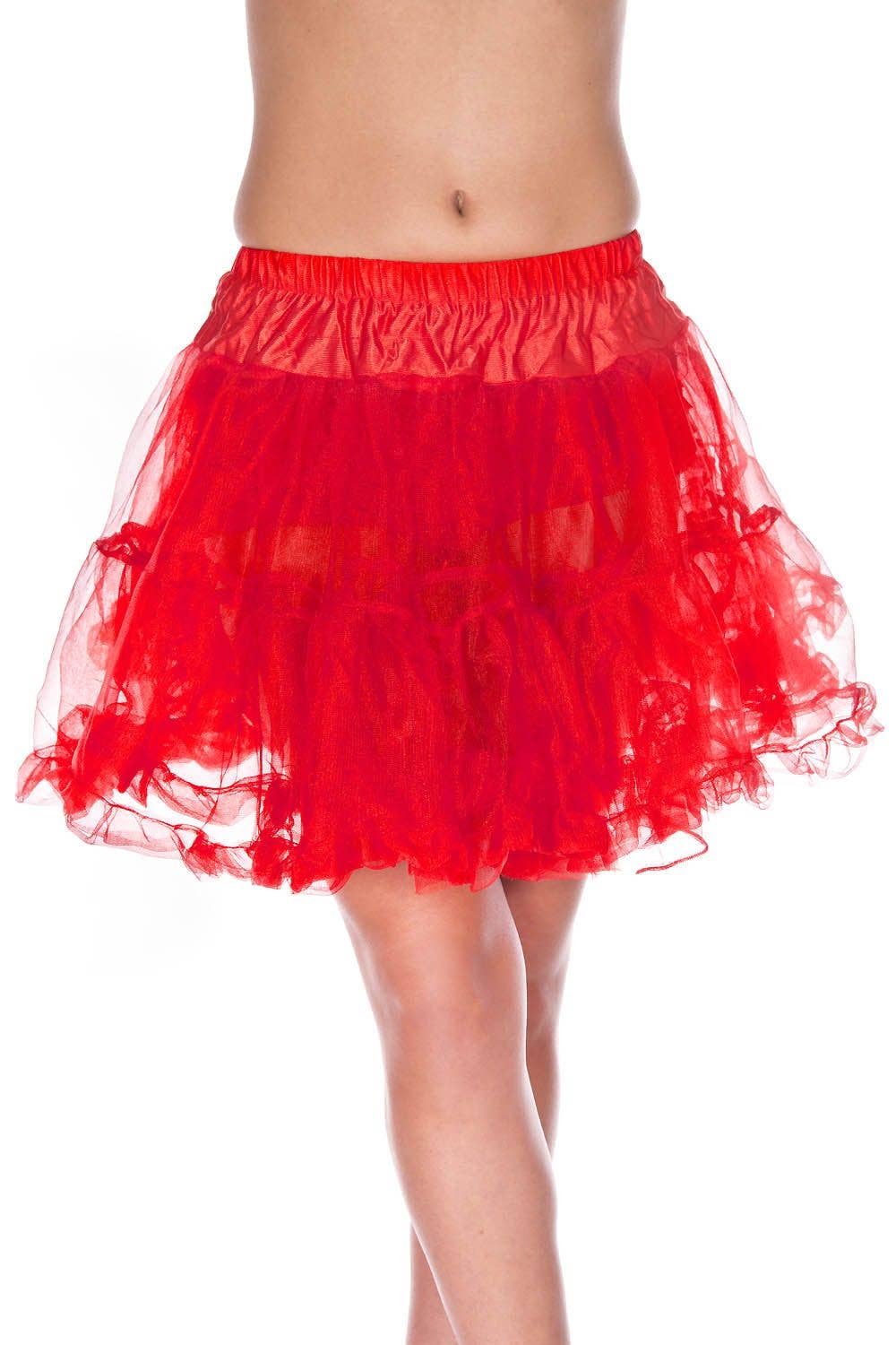 Lingerie Mart – Saia - Mulher por atacado – Petticoat de Tule com Pernas Musica ML71112