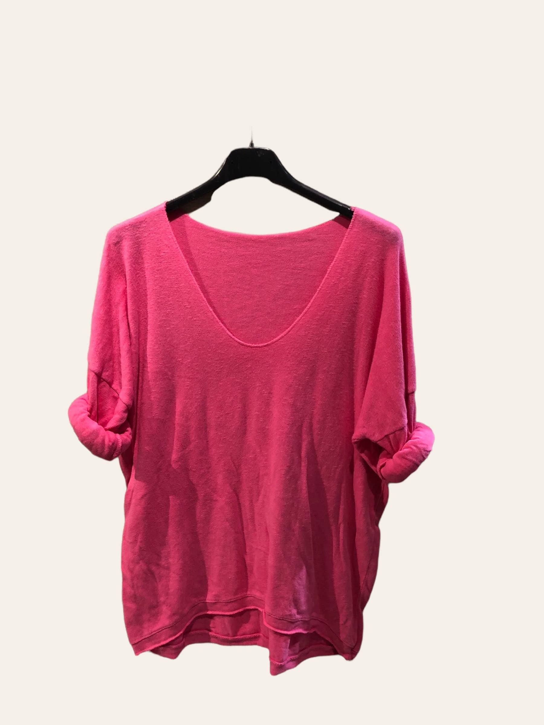 Moonsun - Venta al por mayor Blusa - Mujer - #31012 blusa básica de algodón3