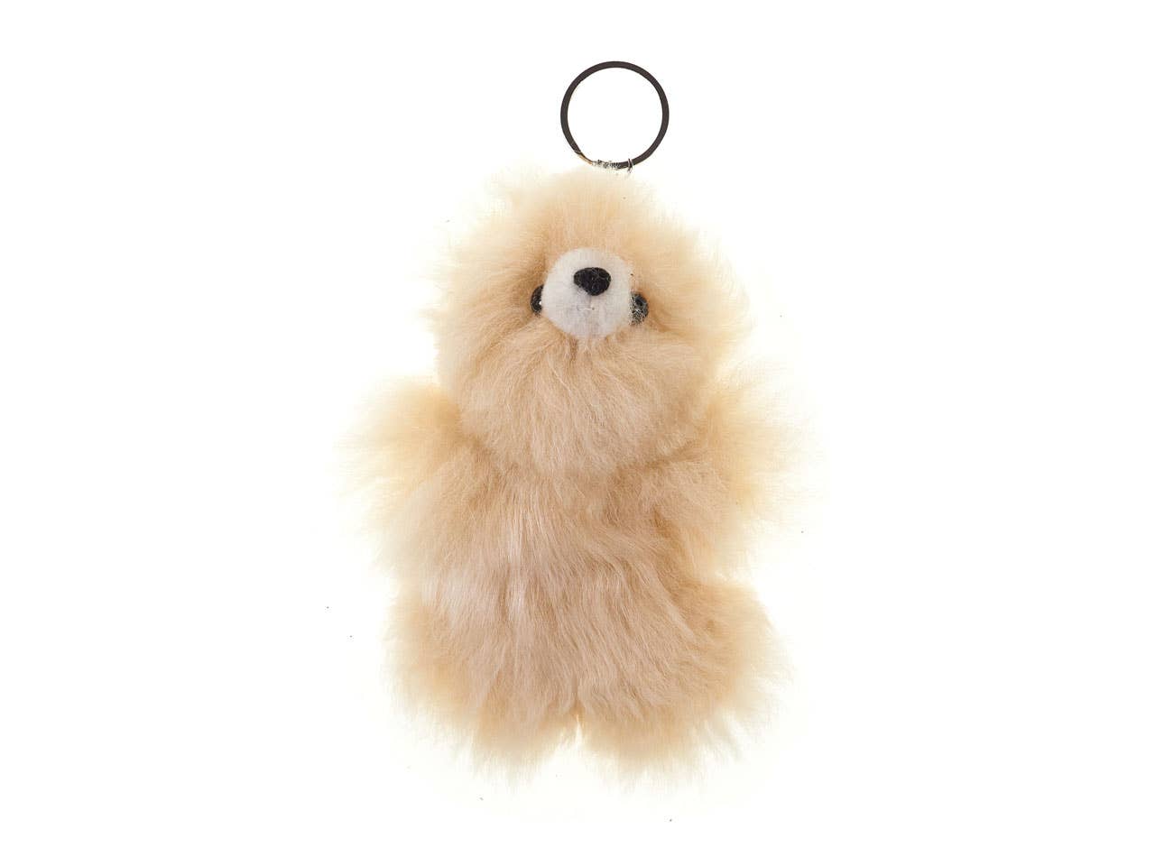 Terra Natural Designs – Engroshandel Nøglering - Unisex – Alpaca bjørn nøglering4