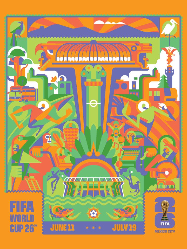 FIFA-Weltmeisterschaft 2026™ – Mexiko-Stadt 13x19 Poster (Offiziell lizenziert) für den Großhandel von Movie Poster Warehouse