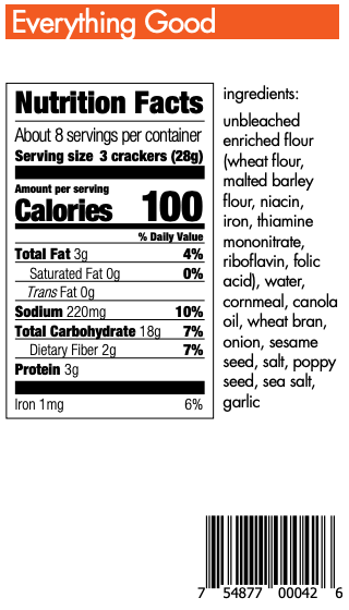 Z crackers - Wholesale Crackers - Everything Good Handmade Artisan Cracker5