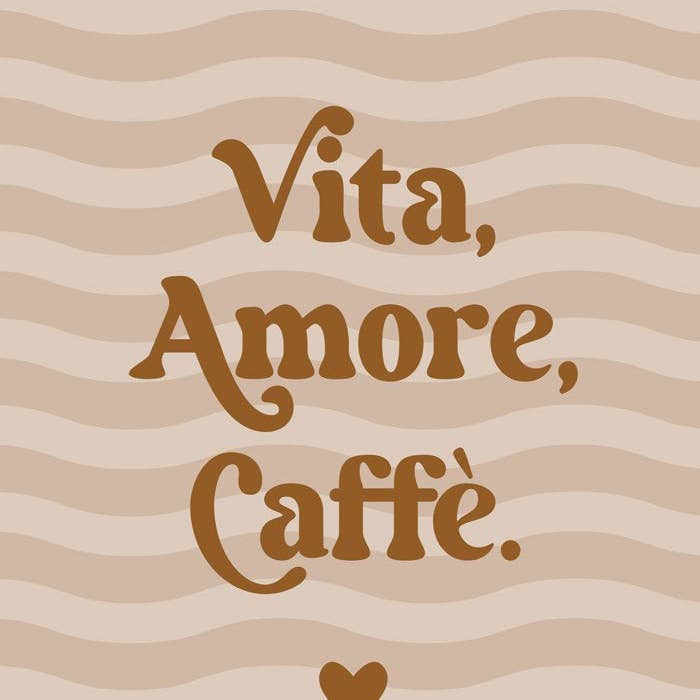 MokaMouse - Wholesale Poster - Vita amore cafe - Summer Wall Decoration Poster2