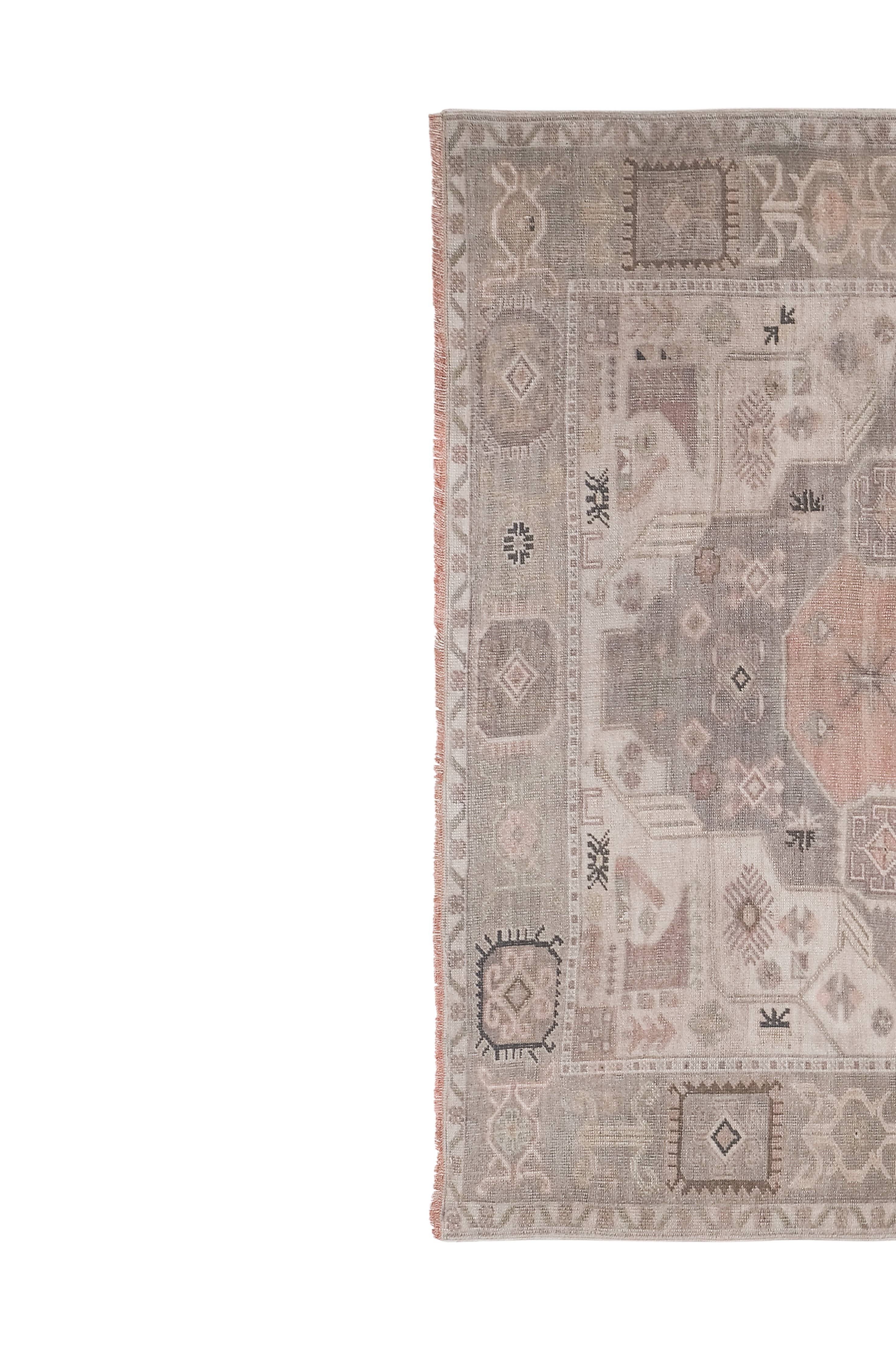 Vintage Pillows Store – wholesale Matta – Vintage ull turkisk Oushak matta4