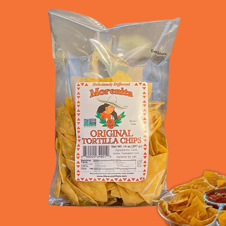 Morenita Foods - Wholesale Chips - Classic Artisan Corn Tortilla Chips - Gluten Free1