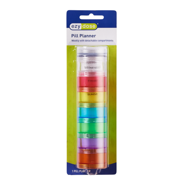 Apothecary Products LLC - Wholesale Pill Organizer - Ezy Dose® Weekly Stackable Pill Planner2