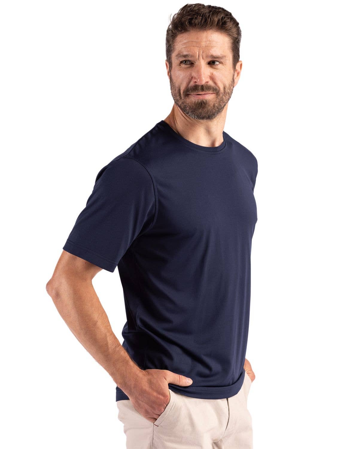 Cutter & Buck - Wholesale T-Shirt - Men's - Clique Charge Active Mens Short Sleeve Tee10