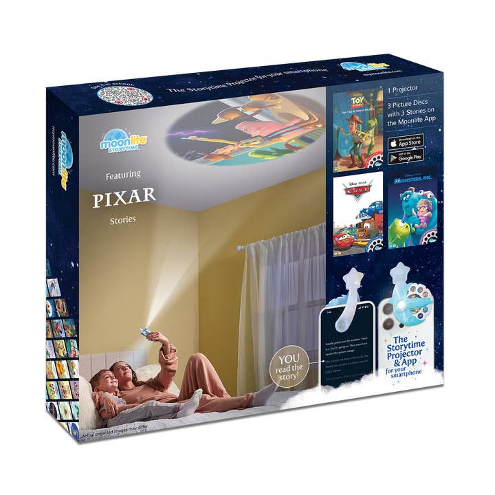 Moonlite Storytime - Wholesale Audio Story - Kids - Disney Pixar 3-Story Collection with Projector0
