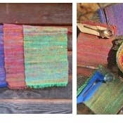 Ganesh Himal Trading - Wholesale Placemat - Recycled Sari Placemat5