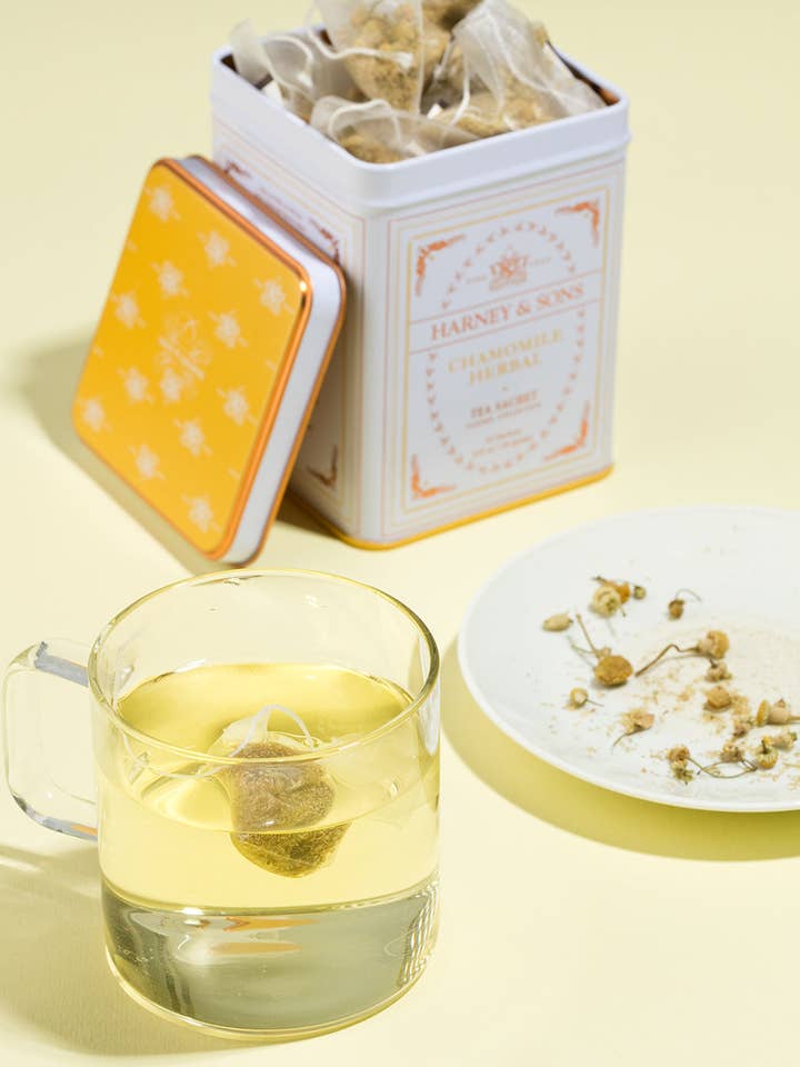 Chamomile Herbal, Classic Tin of 20 Sachets for wholesale by Harney & Sons Fine Teas