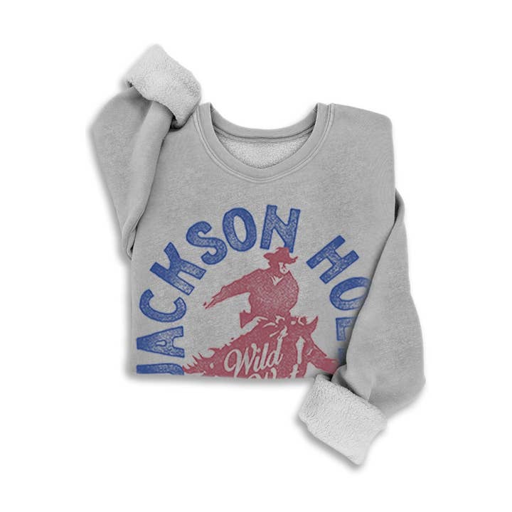 JACKSON HOLE WILD WEST MINERAL SWEATSHIRTS for wholesale by HRTandLUV