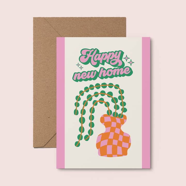 Happy New Home Card for wholesale by Moonshine Prints