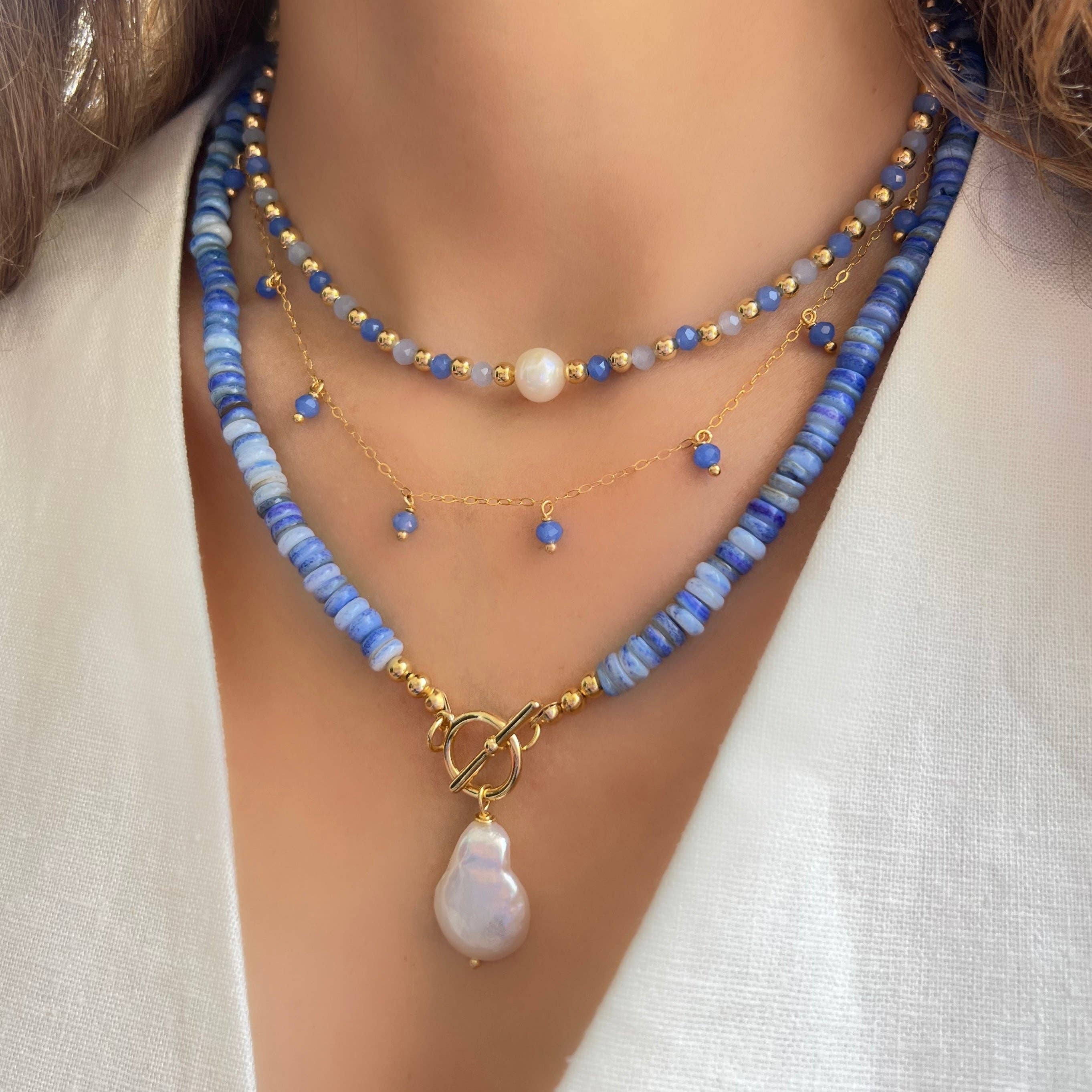 LPL Creations – wholesale Beaded/pearl necklace – Ibiza Necklace2