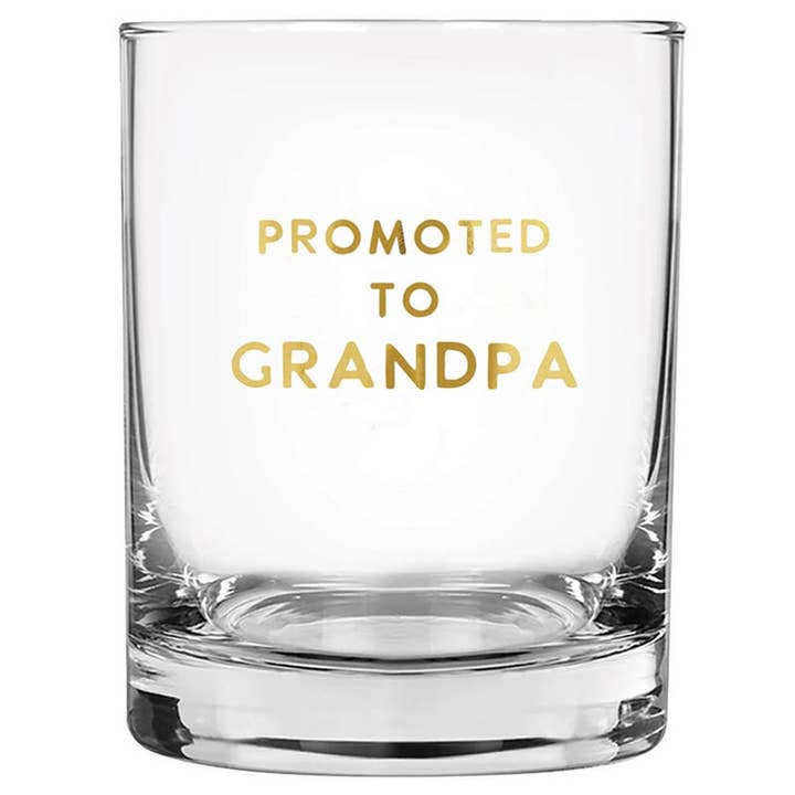 DOF Glass - Promoted to Grandpa for wholesale by Stephan Baby by Creative Brands