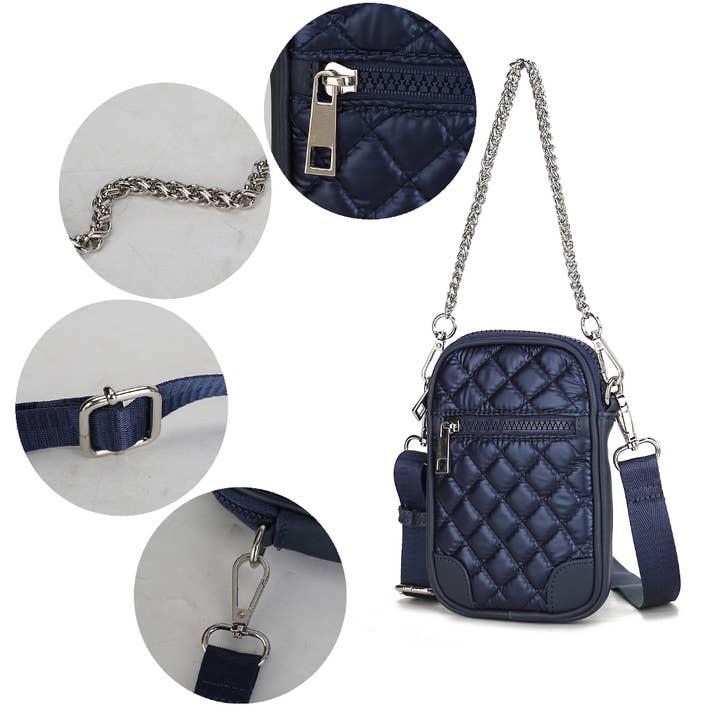 MKF Collection - Wholesale Crossbody Bag - Women's - Betty Smartphone Crossbody Handbag Women by Mia K.7