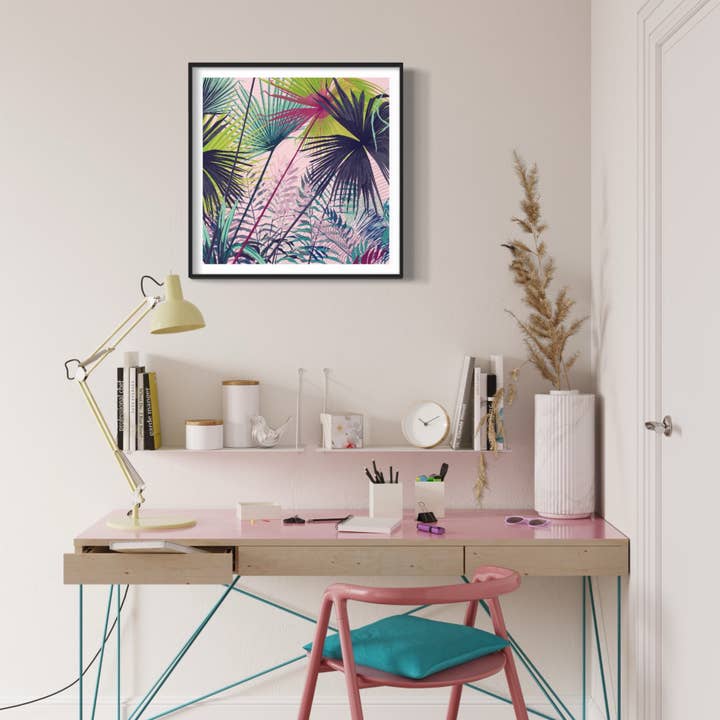 Rosie Reiter - Wholesale Art Print - Art Print ‘Palms Series No.1’ 30 x 30 cm3
