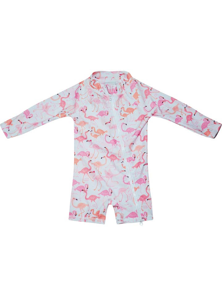 Kinder UPF50+ Shortie Surf-Badeanzug für Jungen und Mädchen (H) für den Großhandel von Flap Happy
