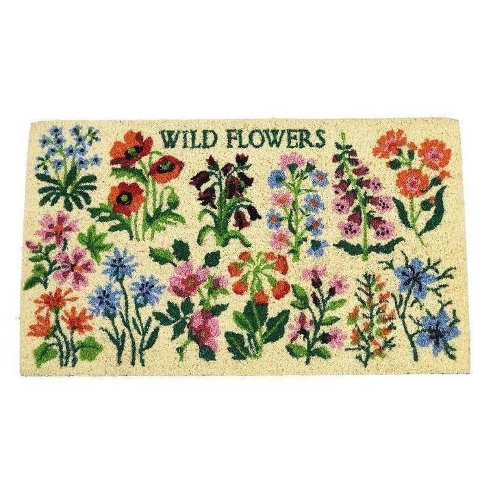 Doormat - Wild Flowers for wholesale by Rex B2B - UK