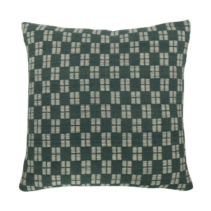 Greg Green Bhujodi Pillow 22x22 for wholesale by ALLEM STUDIO