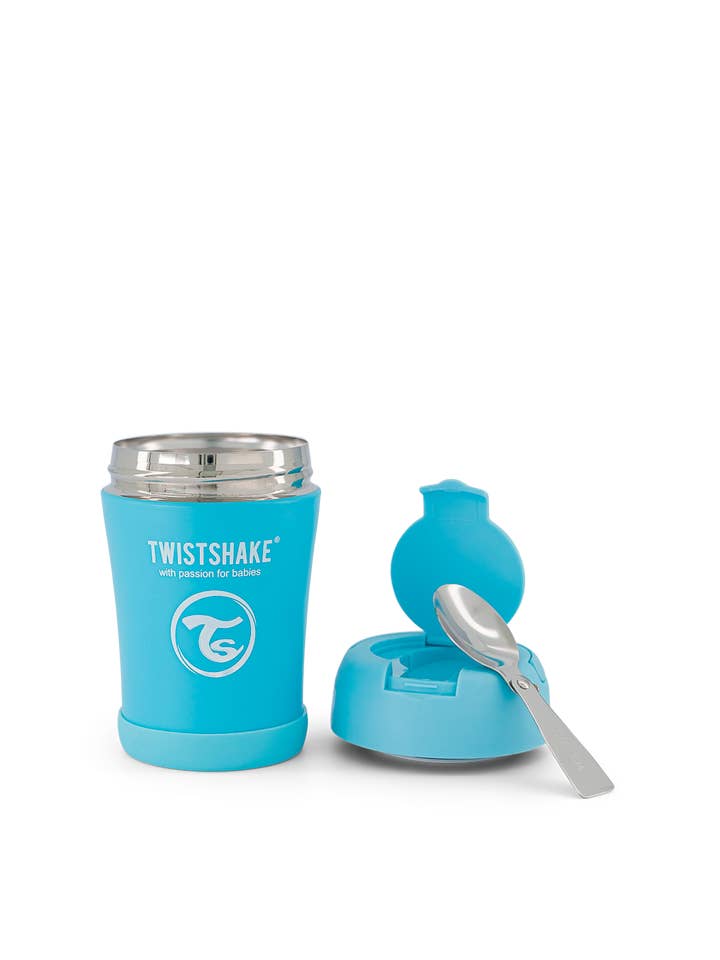 Insulated Food Container 350ml Pastel Blue for wholesale by OOUSH BEAUTY