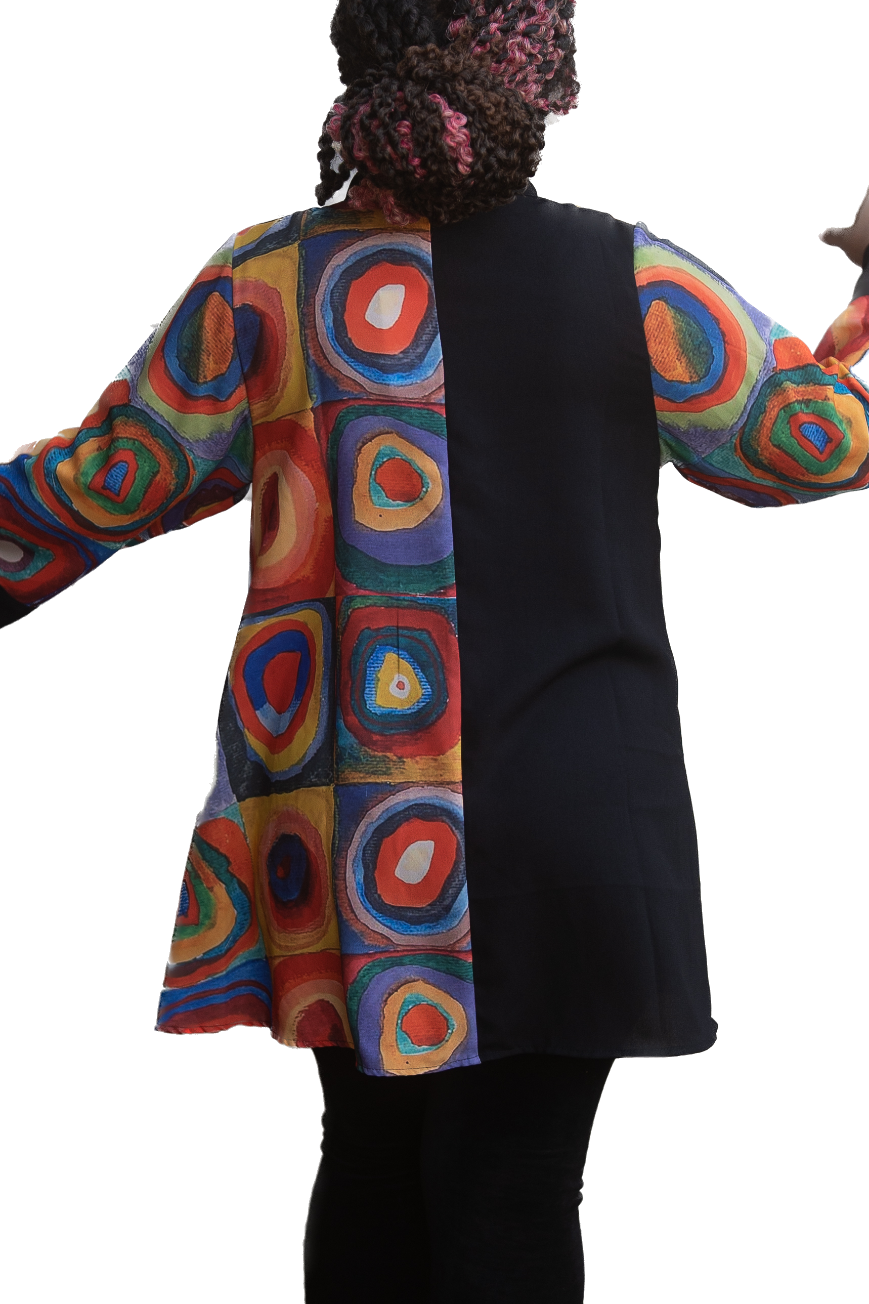 Breeke - Wholesale Tunic - Women's - Kandinsky Color Study Swing Top (SW-WK-SQUARES)3