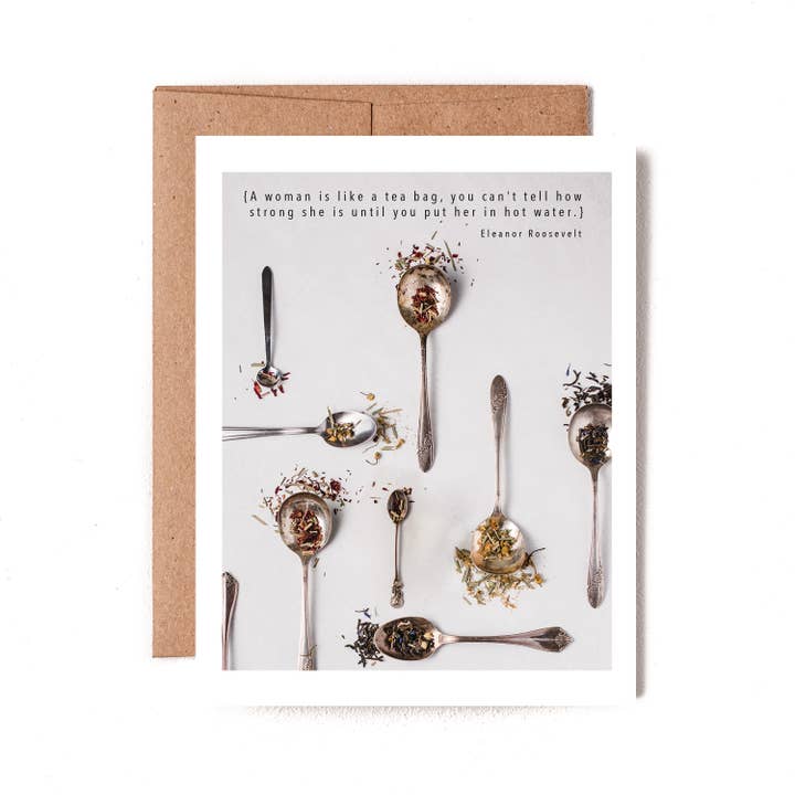 Her Strength Greeting Card for wholesale by The Pen + Piper
