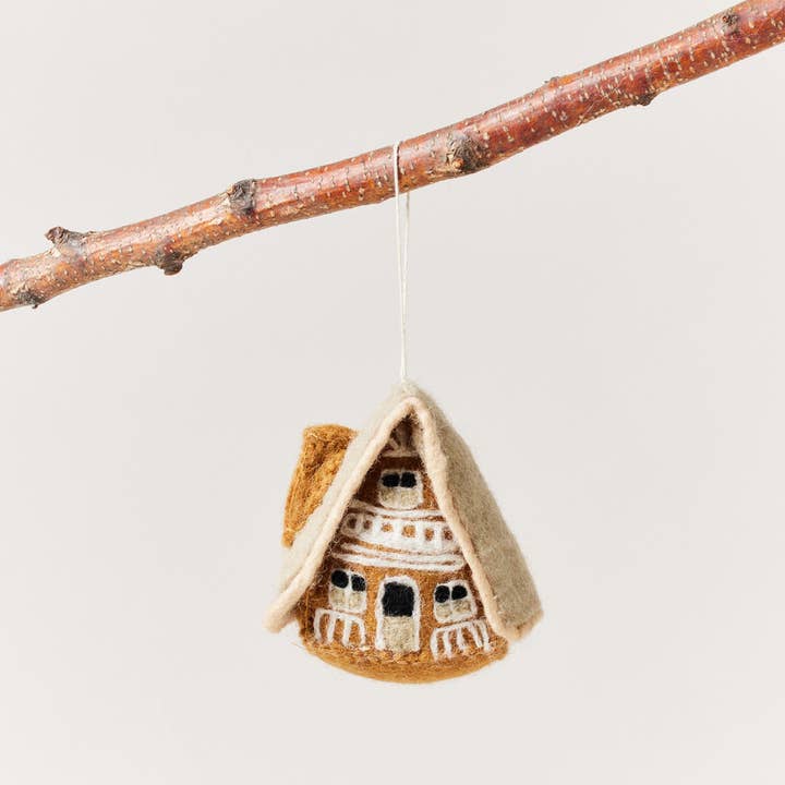 Farmhouse Pottery - Wholesale Ornament - Felted A-Frame Ornament2