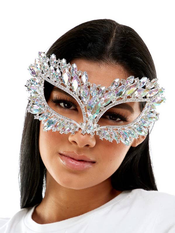 KBW Global Corp. - Wholesale Costume - Unisex - Crystal Embellished Mask0