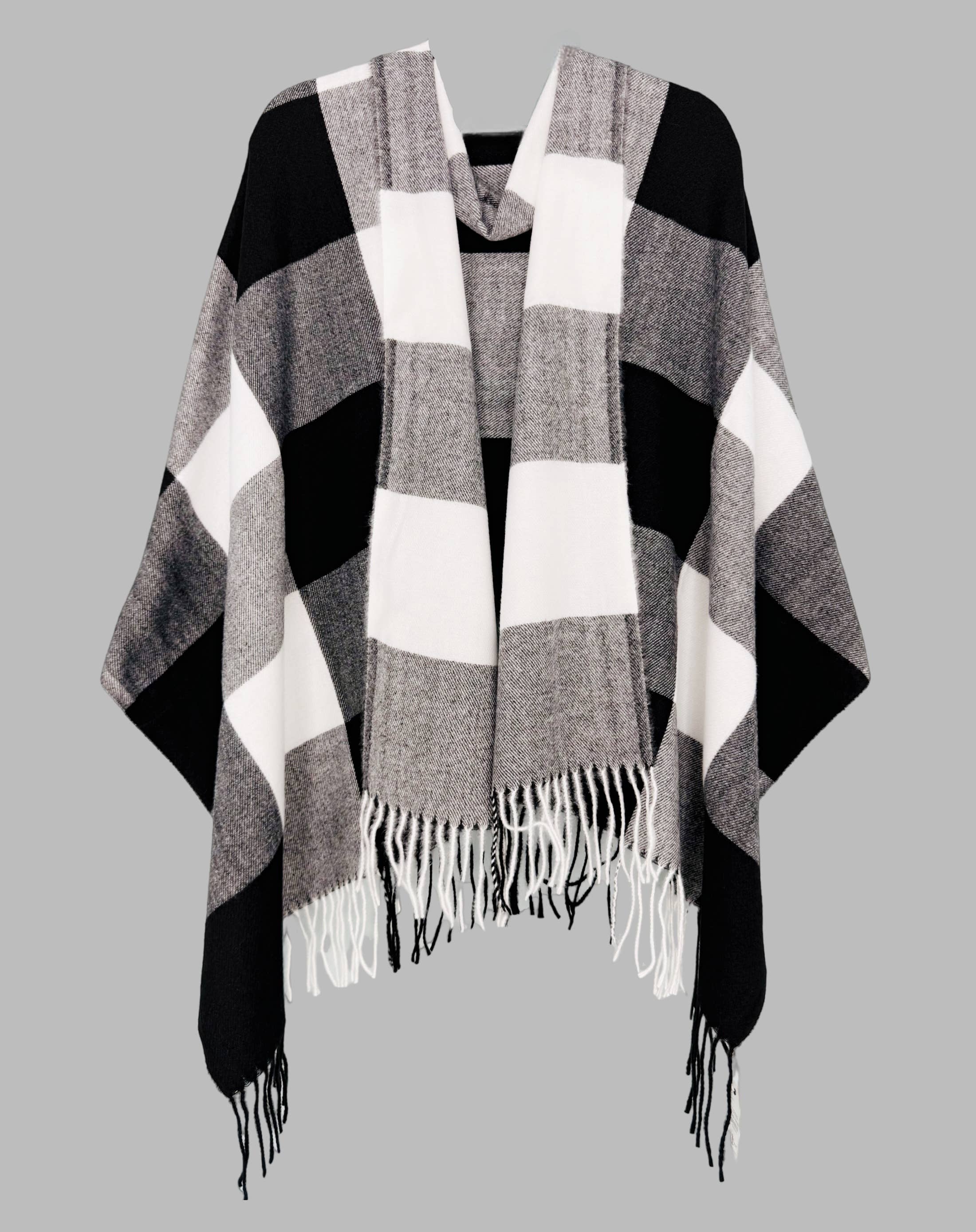 JC Sunny Fashion – Wrap - Mulher por atacado – 23 Cores! Manta Envolvente de Blocos de Cor Mais Suave que Caxemira8