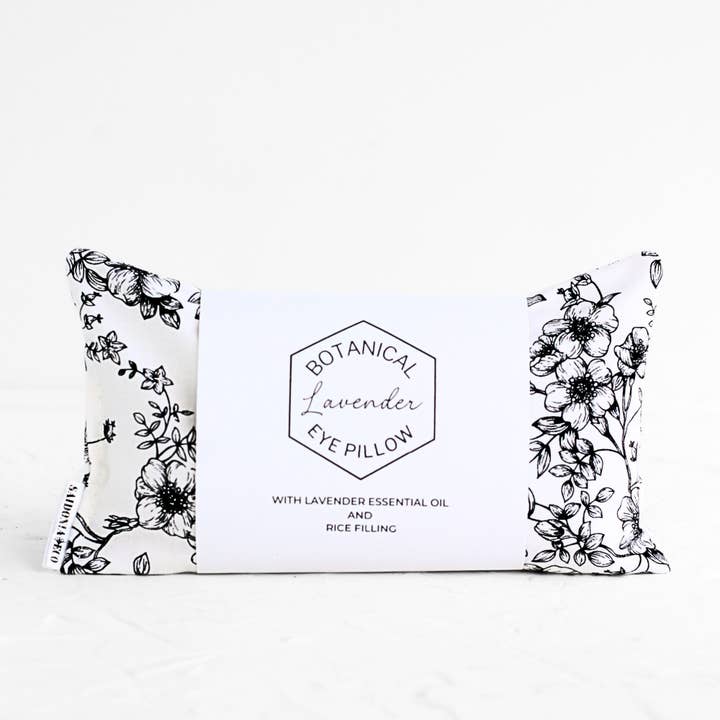 Lavender and Rice Relaxation Eye Mask Pillow ⋆ Pure Cotton for wholesale by SaidoniaEco