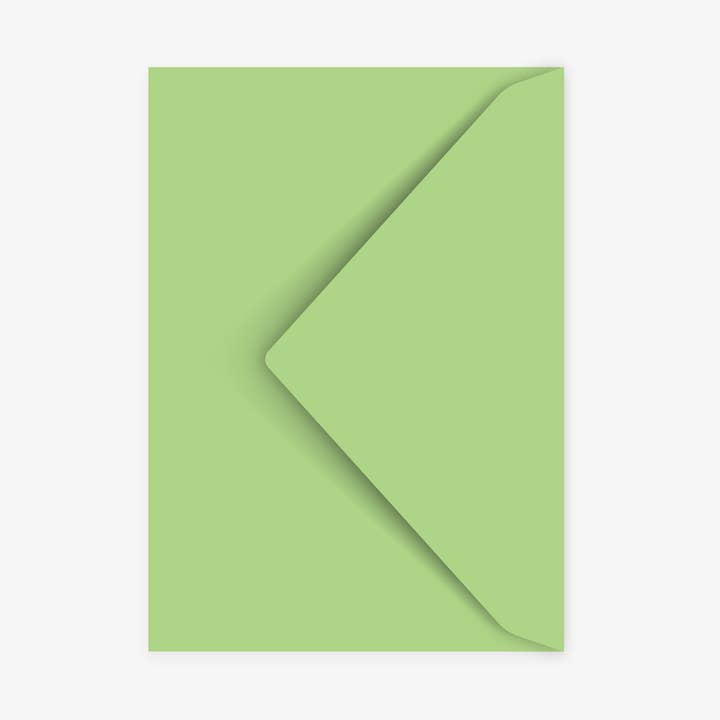 Envelope / Fresh Green for wholesale by typealive