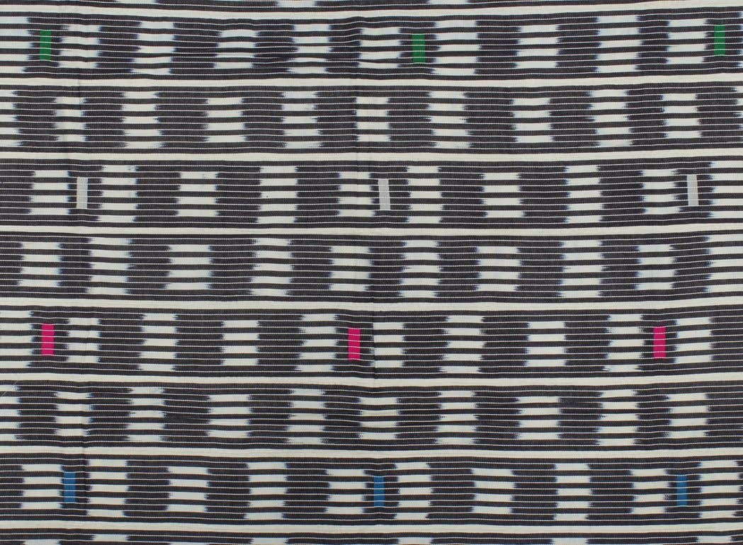 The Niger Bend - Wholesale Tapestry/Textile - Vintage Baule Textile "Wrapper" | 63" x 41"1