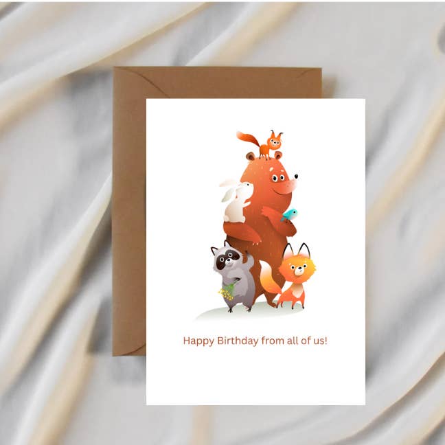 Biglietto di Buon Compleanno da parte di tutti noi per la vendita all'ingrosso da parte di Party Collective