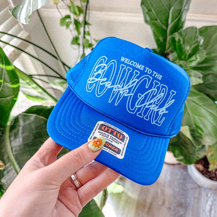 The Clandestine Underground - Wholesale Trucker Hat - Women's - Welcome to the Cowgirl Beach Club, Â Summer Trucker Hat