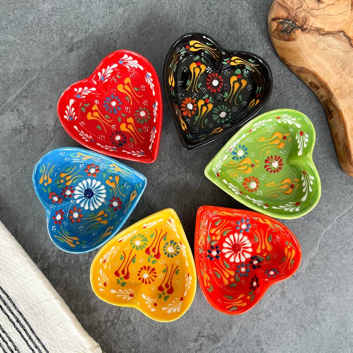 Plato en forma de corazón, cuencos pequeños, decoración de cocina bonita. para venta al por mayor de Umays Boho