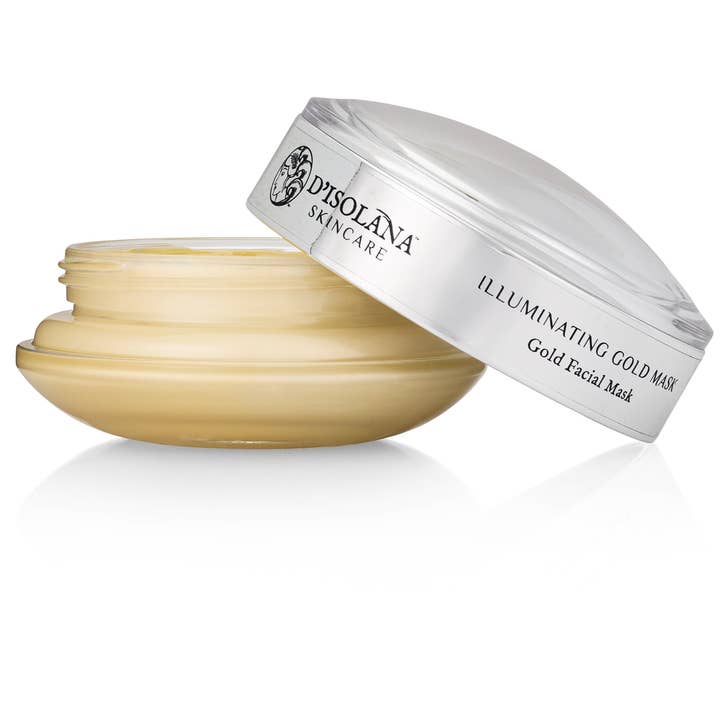 Illuminating Gold Mask for wholesale by D'Isolana Skincare
