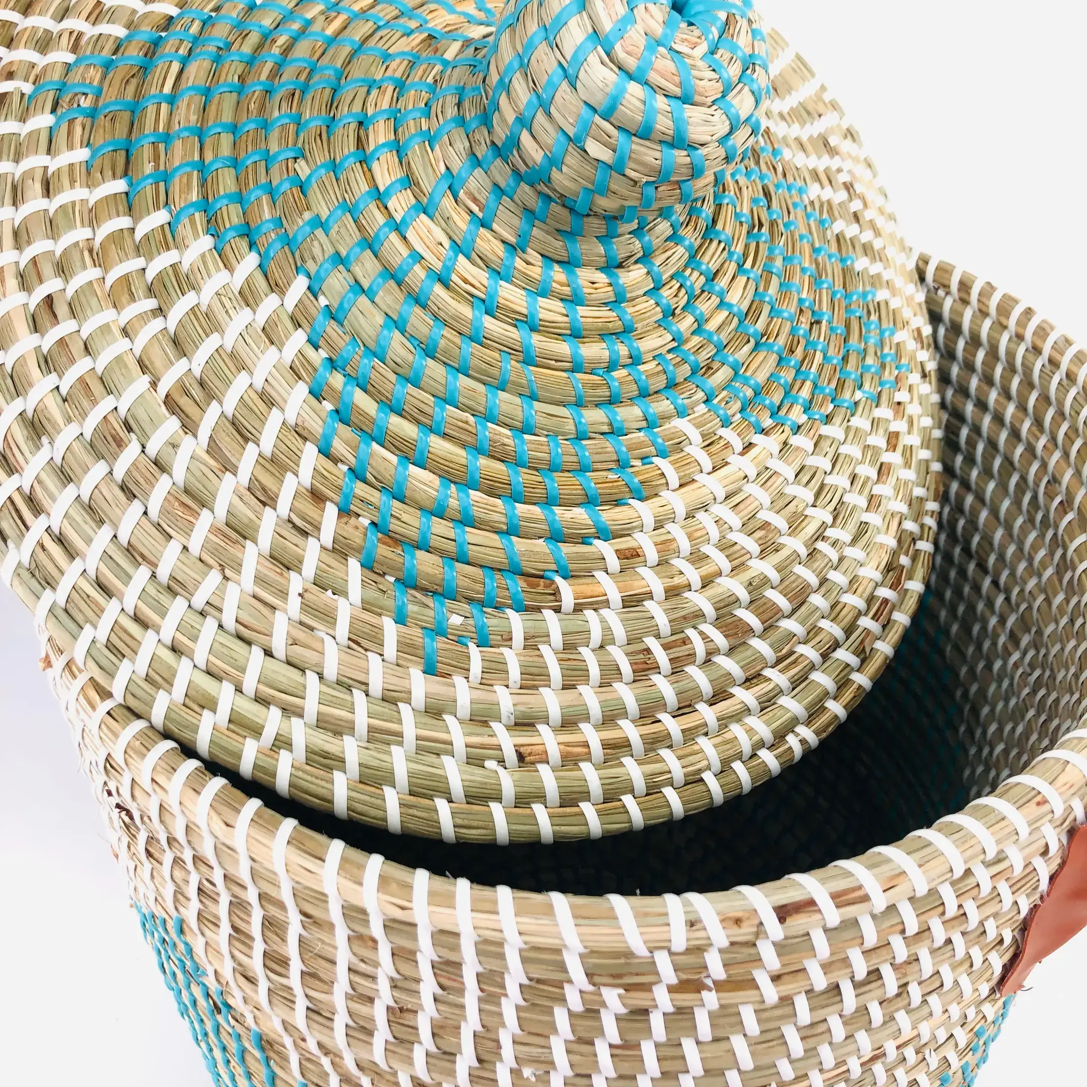 GreenWave - Wholesale Laundry Hamper - Seagrass Storage Baskets set of 26