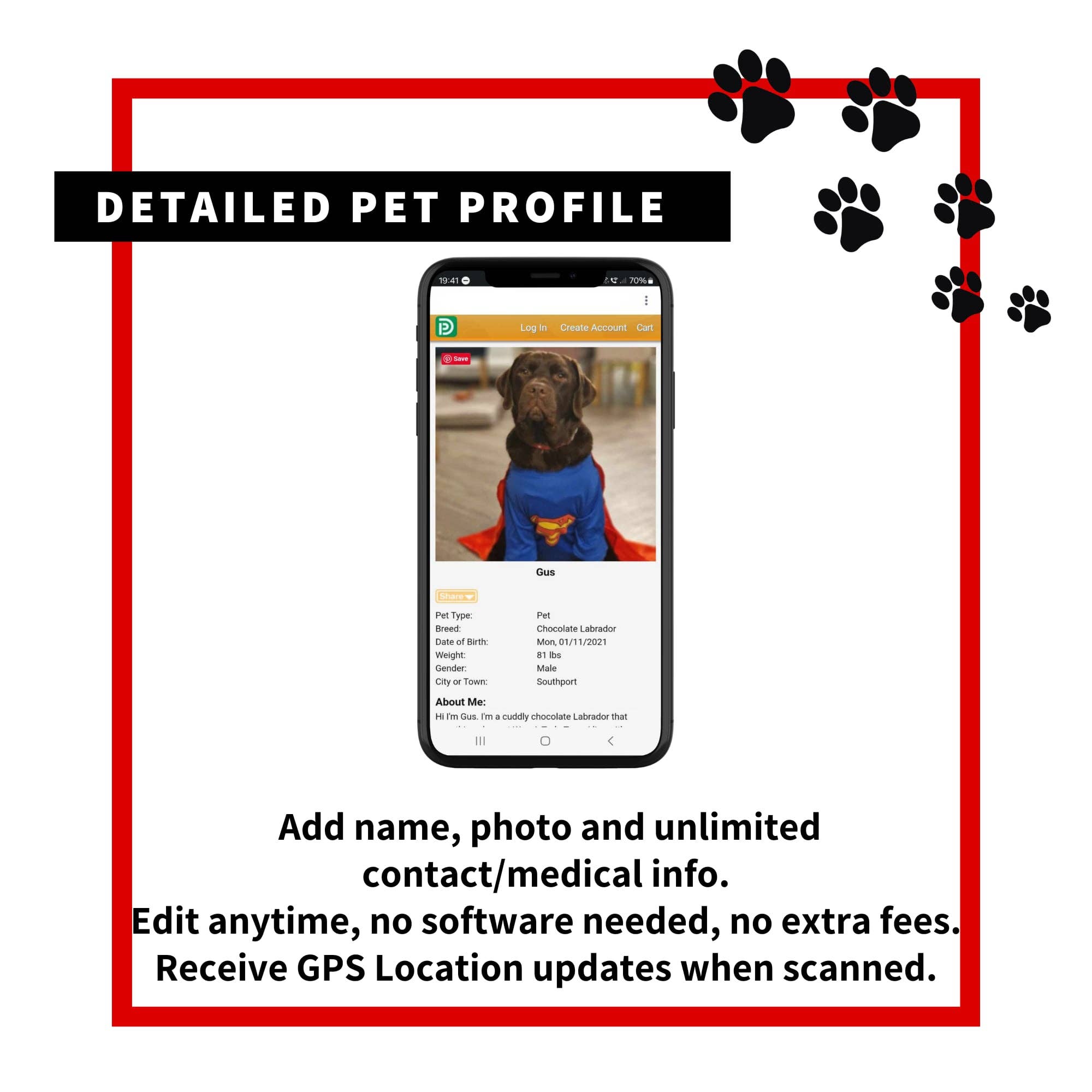 WagATudeTags - Venta al por mayor Chapa de identificación - Gatos y perros - Etiqueta inteligente para mascotas Jelly Bean5