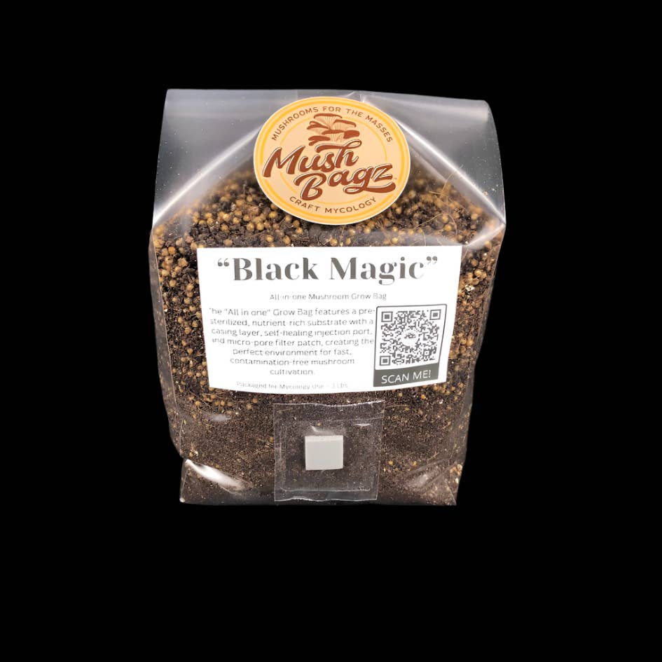 Urban Ag Supply - Wholesale Plant Seeds - MushBagz All-in-one "Black Magic" Mushroom Grow Bag3
