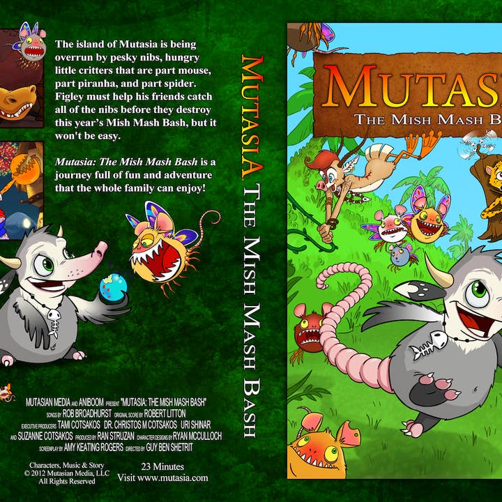 Mutasia – Großhandel DVDs – Die Mish Mash Bash (DVD-Animation)1