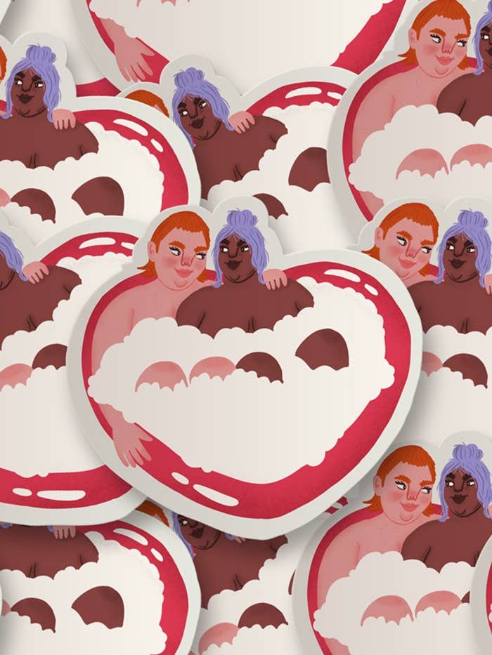 Hot thub - adesivo for wholesale by Chiaralascura