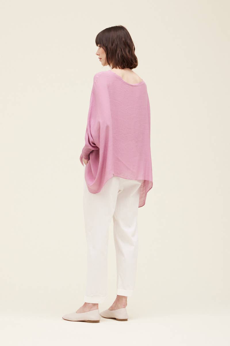 Grade & Gather - Vente Chemisier – femme - 40250PP - BLOUSE À MANCHES SMOCKÉES30