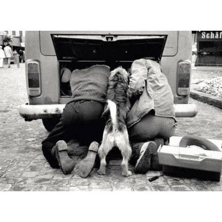 Les Mécaniciens for wholesale by Retrospect Greeting Cards