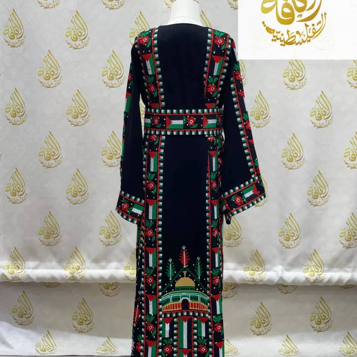 Palestinian Elegance - Wholesale - Kids Palestinian & Proud Embroidered Thoub - Celebrate Heritage with Style11